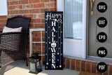 Halloween Porch Sign SVG, Happy Halloween