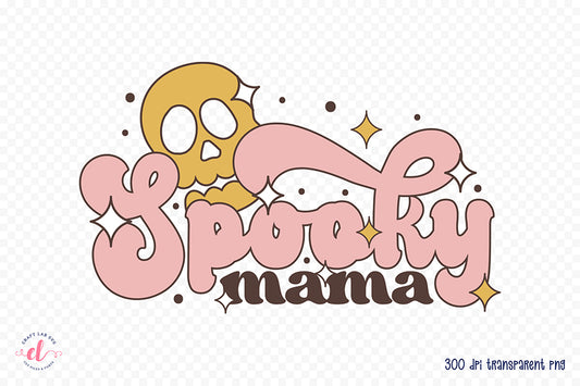 Spooky Mama | Retro Halloween Sublimation