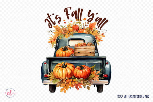 Fall Sublimation Design | It's Fall Y'all