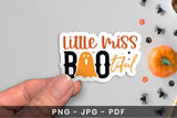 Halloween Printable Sticker | Little Miss Bootiful