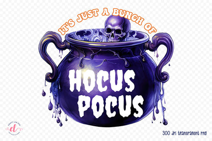 It's Just a Bunch of Hocus Pocus, Halloween PNG