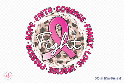 Breast Cancer Awareness PNG Sublimation