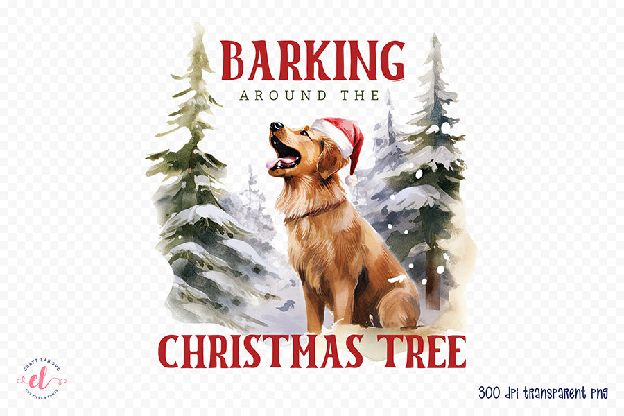 Barking Around the Christmas Tree, Funny Dog Sayings