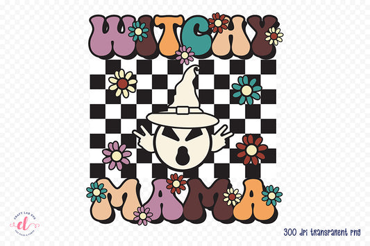 Witchy Mama - Halloween Witch PNG