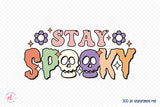 Stay Spooky PNG | Retro Halloween Sublimation