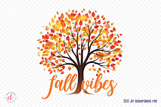 Fall Sublimation Design | Fall Vibes PNG