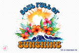 Summer Sublimation Design, Soul Full of Sunshine