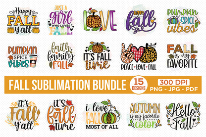 Fall Sublimation Bundle