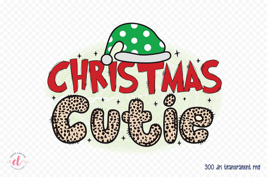 Christmas Cutie PNG - Kids Christmas Sublimation