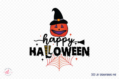 Halloween PNG Sublimation, Happy Halloween