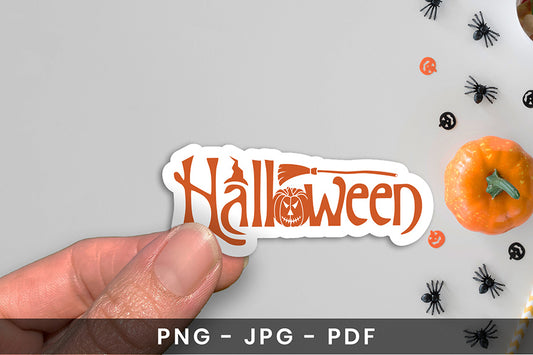 Halloween Printable Sticker