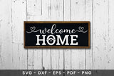 Welcome Home - Thanksgiving Sign SVG