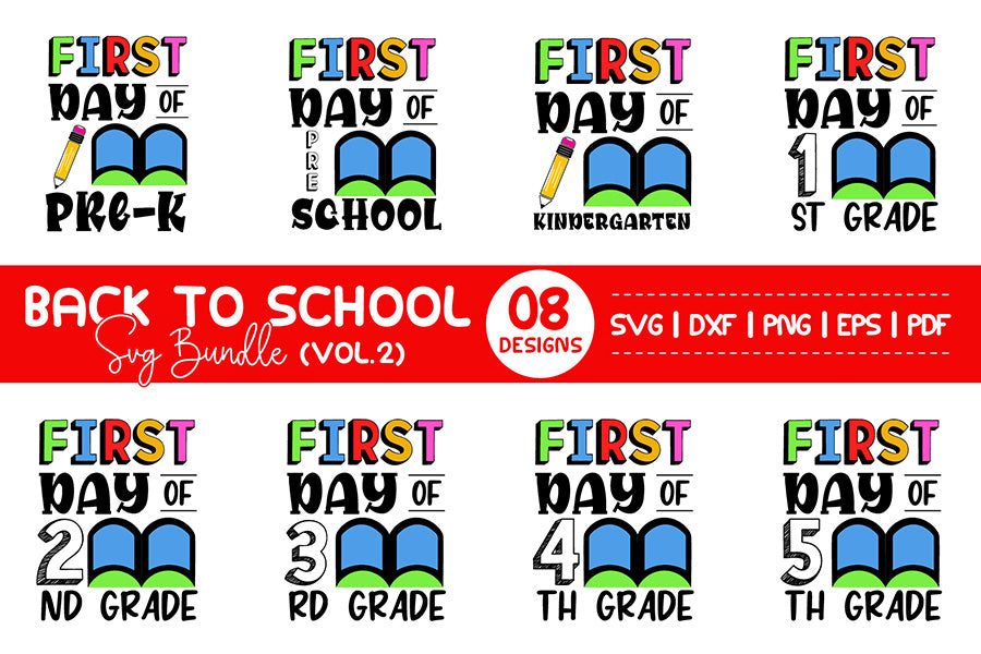 Back to School SVG Bundle Vol.2