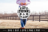 Eat Drink & Be Scary | Halloween Sign SVG