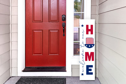 4th of July Porch Sign SVg - Welcome to Our Home