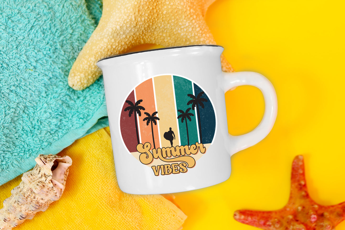 Retro Summer Sublimation | Summer Vibes PNG