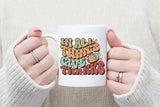 In All Things Give Thanks | Retro Thanksgiving PNG