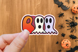 Boo PNG, Printable Halloween Sticker