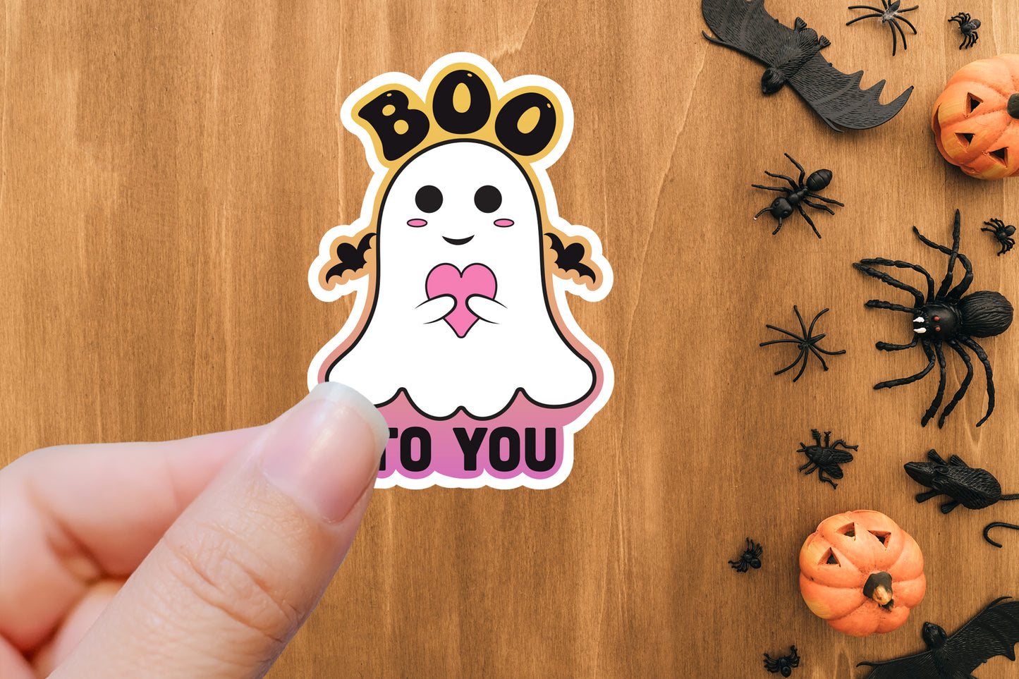 Boo to You - Halloween Printable Sticker