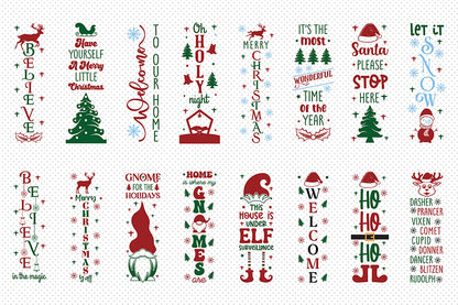 Western Christmas Sublimation Bundle