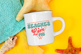 Retro Summer SVG -  Beaches Love Me SVG