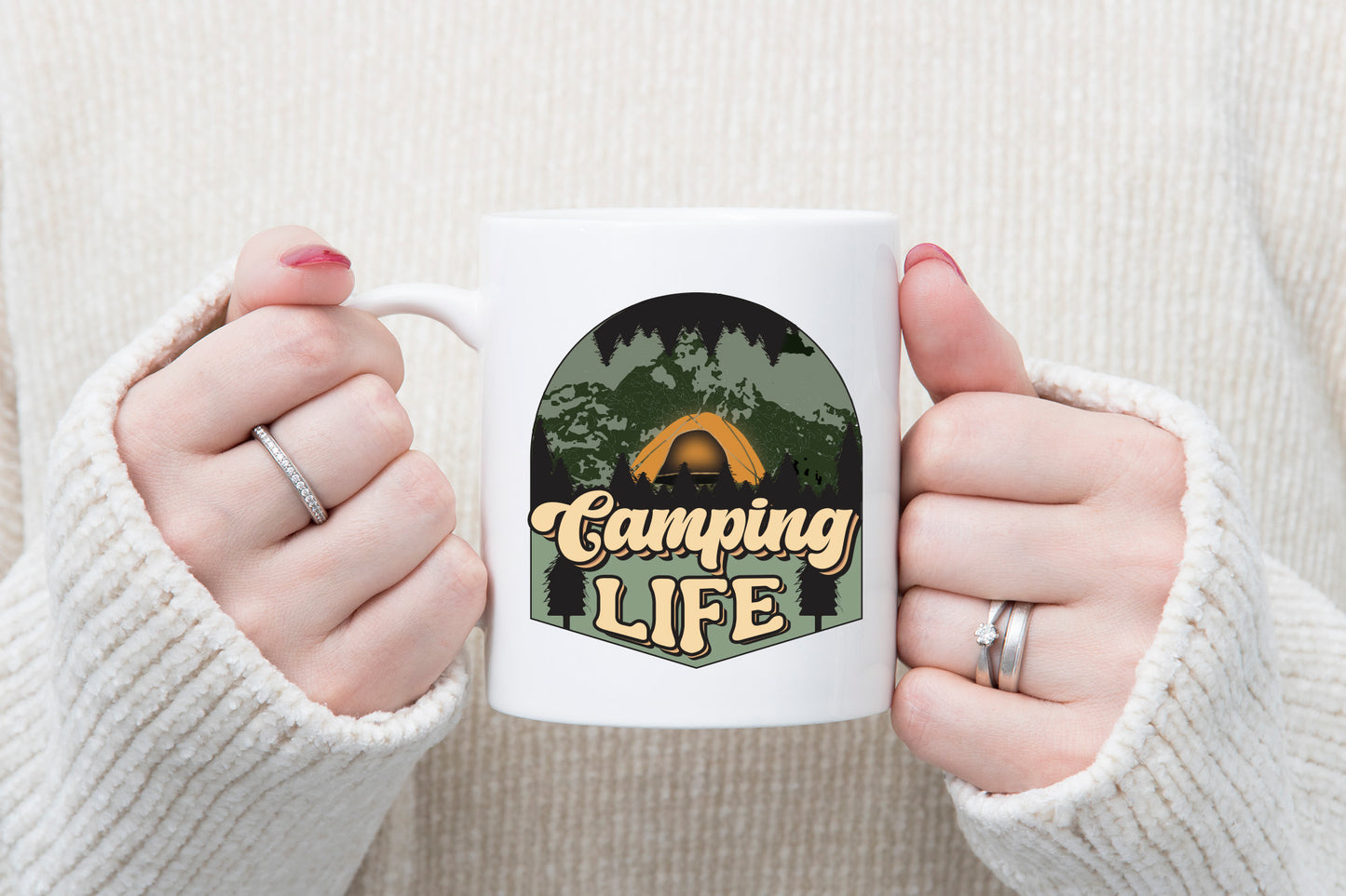 Retro Camping Sublimation - Camping Life PNG