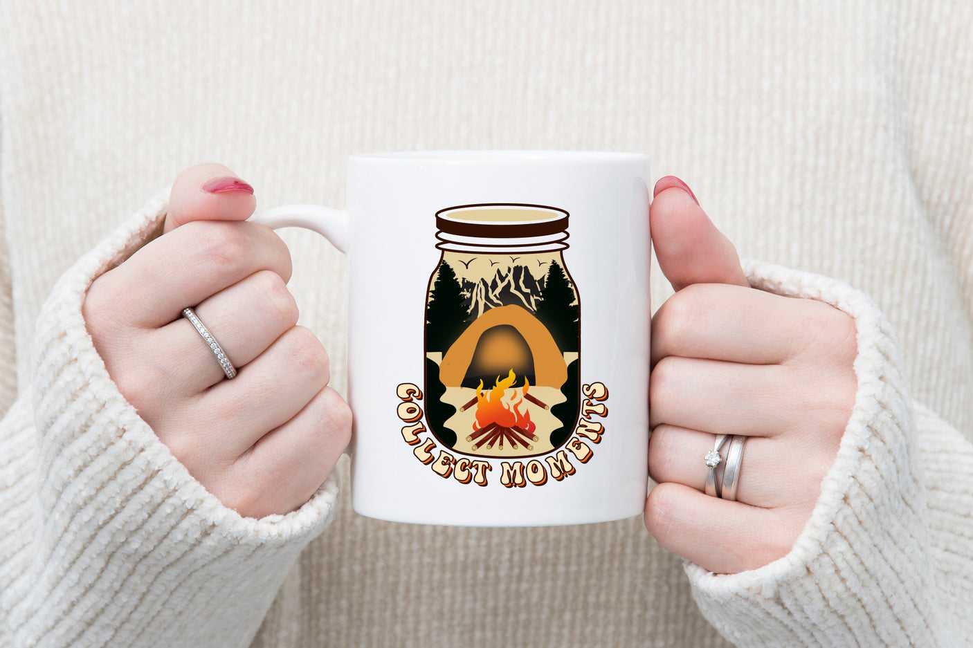 Retro Camping Sublimation | Collect Moments PNG