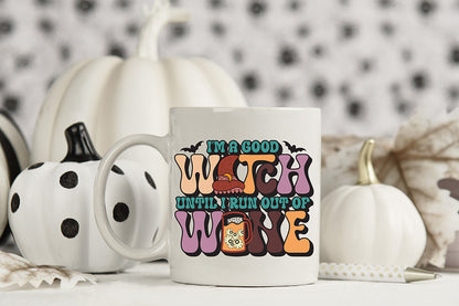 Halloween Witch PNG Sublimation Design