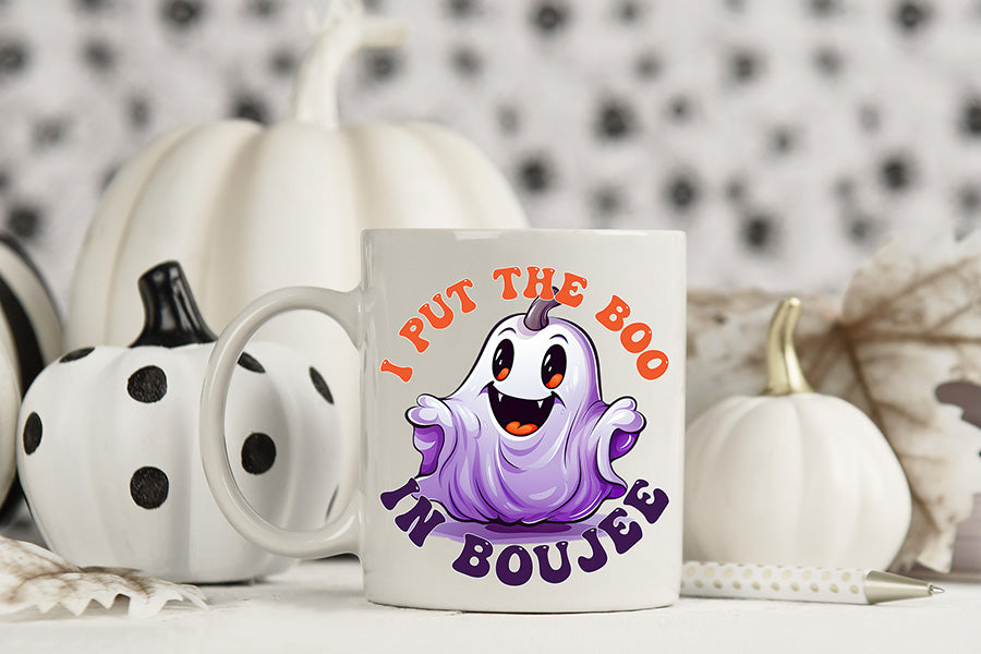 Halloween PNG Sublimation | I Put the Boo in Boujee