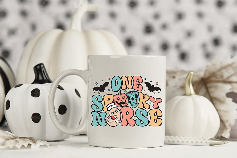 One Spooky Nurse | Halloween Nurse Sublimation