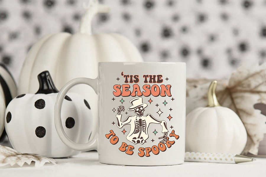 Tis the Season to Be Spooky - Retro Halloween PNG