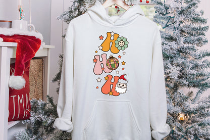 Groovy Christmas Sublimation - Ho Ho Ho