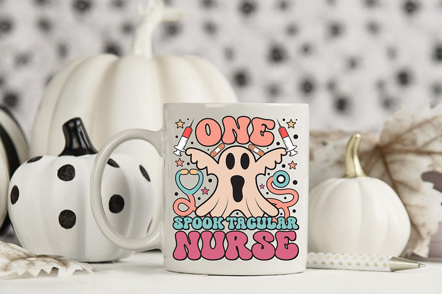 One Spook Tacular Nurse PNG Sublimation