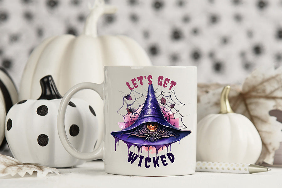 Halloween Sublimation Design - Let's Get Wicked