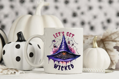 Halloween Sublimation Design - Let's Get Wicked