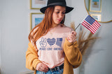 4th of July SVG | Peace Love America