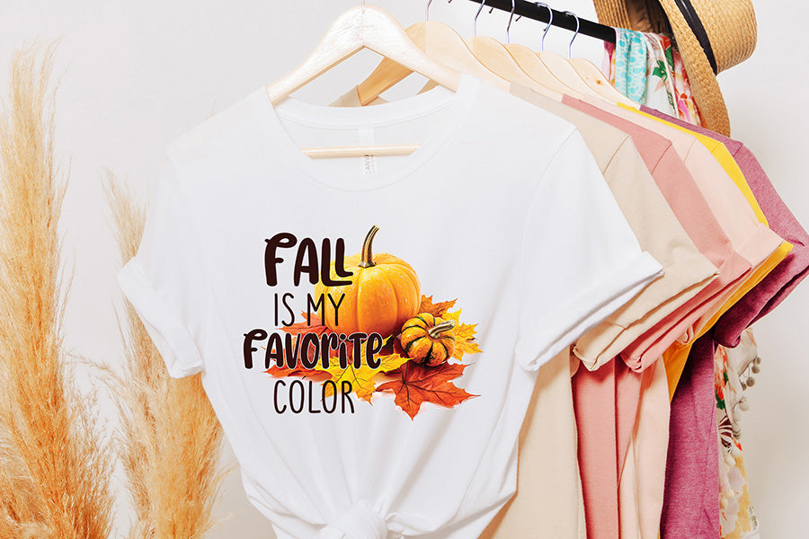 Fall Sublimation Design - Fall is My Favorite Color PNG