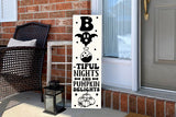 Boo-Tiful Nights & Pumpkin Delights - Porch Sign SVG