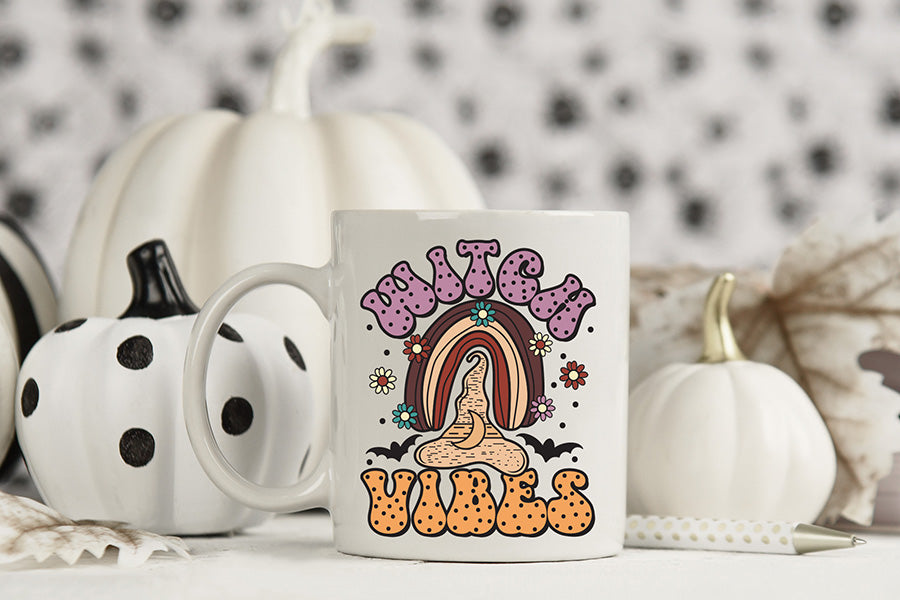 Witch Vibes, Halloween Witch Sublimation