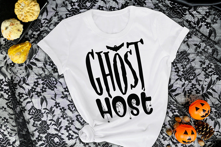 Ghost Host SVG, Free Halloween SVG