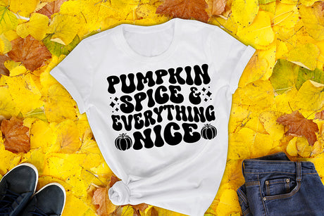 Pumpkin Spice & Everything Nice SVG