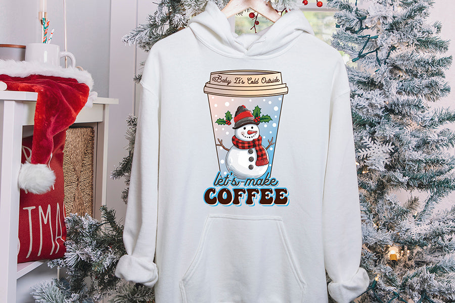 Christmas Coffee Sublimation Design