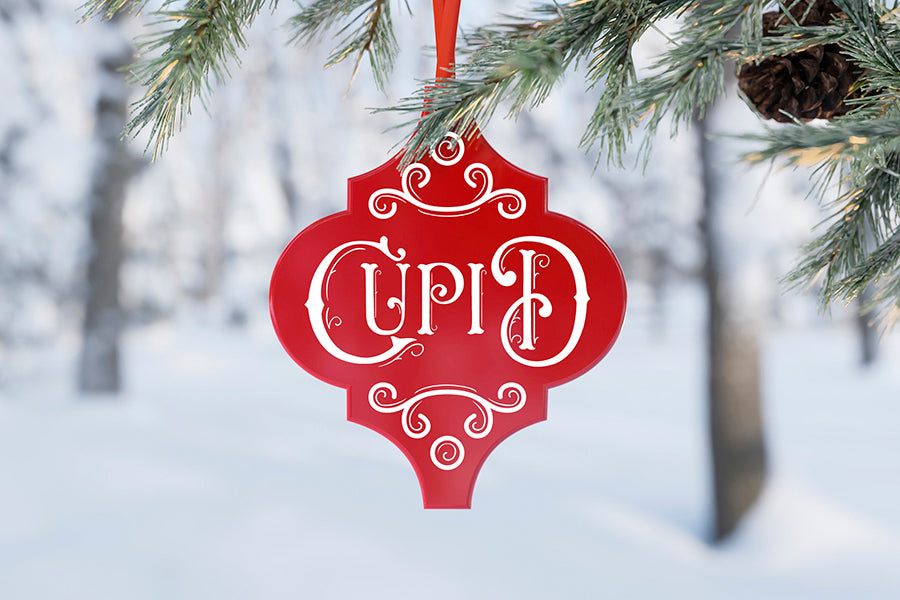Reindeer Names Arabesque Ornament SVG Bundle