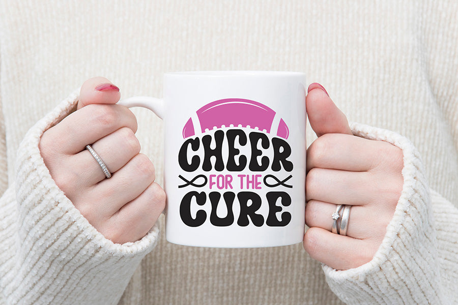 Cheer for the Cure SVG - Breast Cancer SVG