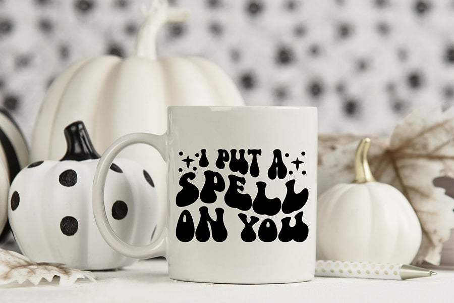 I Put a Spell on You SVG | Retro Halloween SVG