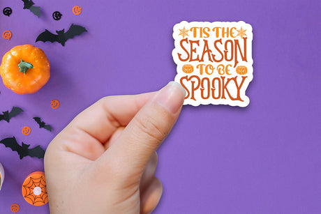 Halloween Sticker - Tis the Season to be Spooky