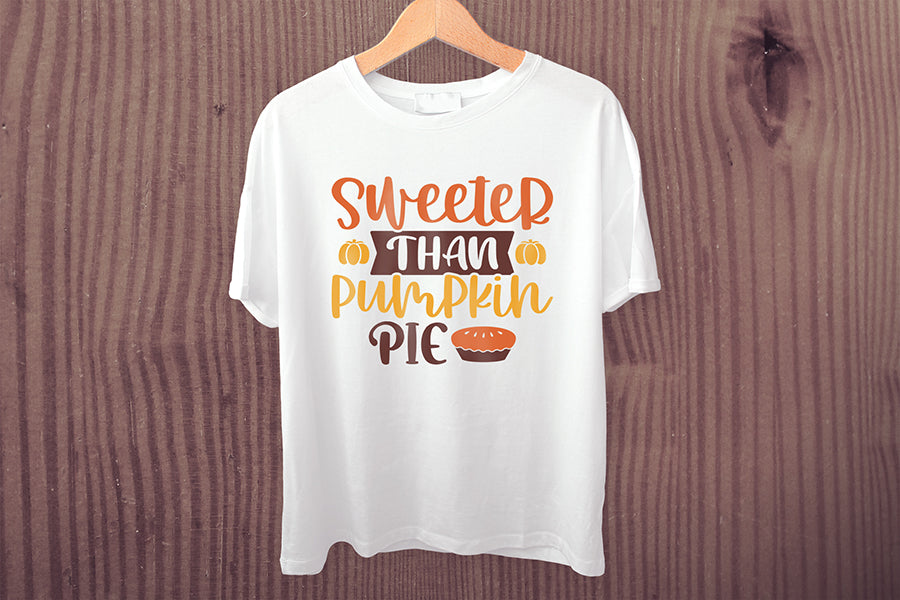Fall SVG, Sweeter Than Pumpkin Pie