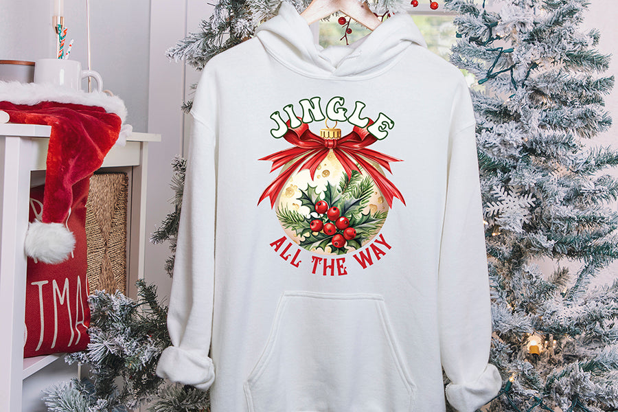 Jingle All the Way | Christmas PNG Sublimation