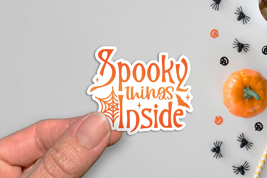 Halloween Packaging Stickers Bundle