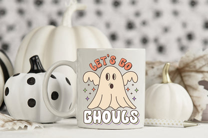 Let's Go Ghouls, Retro Halloween Sublimation